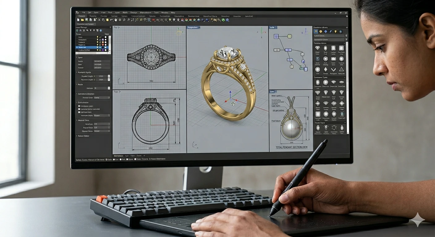 Diploma in Jewelry Design — course preview